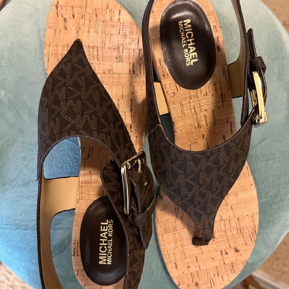 Never Worn New Michael Kors Sandals - Picture 2 of 4